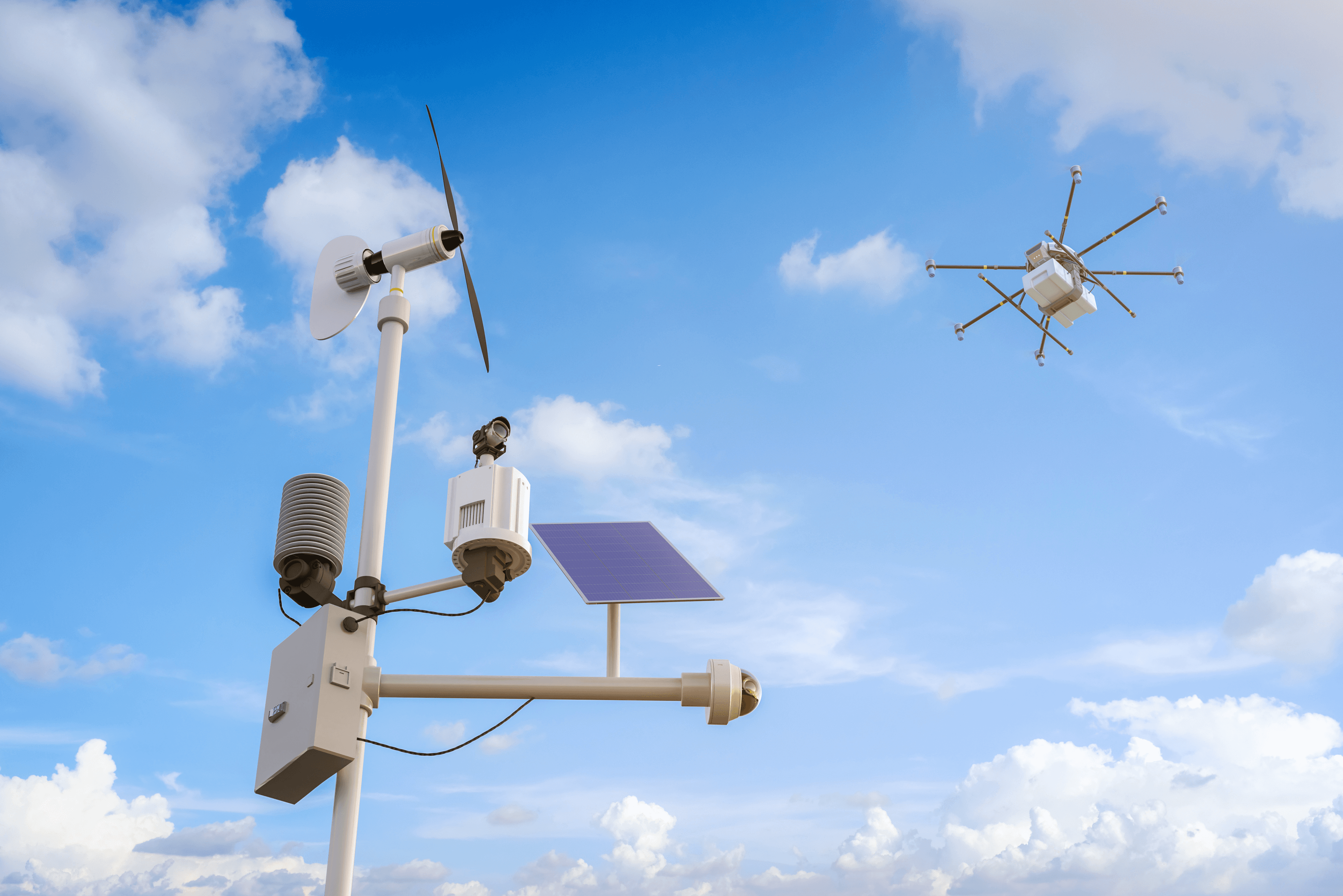 Don riski izleme için gece meyve bahçesi